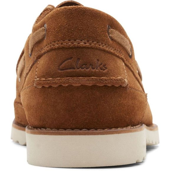 Clarks Durleigh Sail Cognac Suede main image 9
